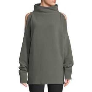 Varley Sage Green Hampton Ribbed Sweatshirt - S
